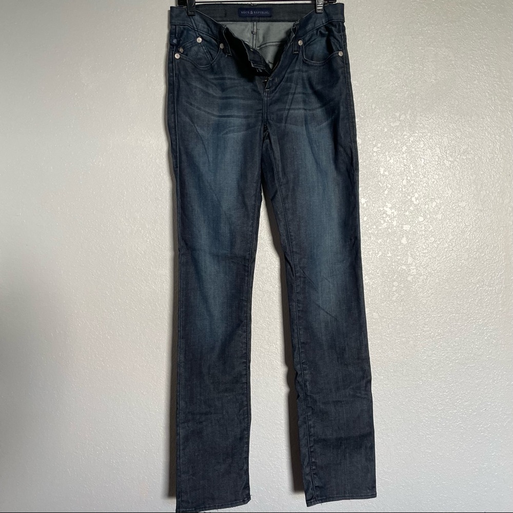 Rock & Republic - Blue Bootcut Jeans - Size 6